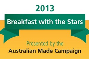 Breakfast with the Stars, presented by the Australian Made Campaign